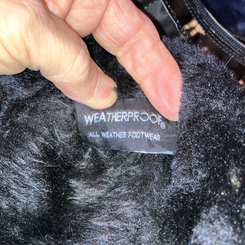 New Weatherproof boots black 
size 7 - Picture 8 of 13